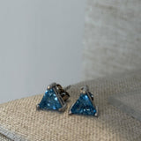 Stud Topacio Azul