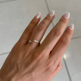 Anillo Doble Circonia
