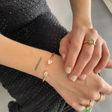 Pulsera Doble Circonia